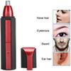 CAFFIA Ear and nose hair trimmer for men and women, Professional IPX7 waterproof USB rechargeable with stainless Steel Blades, Trimmer for eyebrows, nose hair, Sideburns & ear hair. view 3