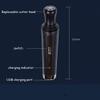 CAFFIA Nose Hair Trimmer, USB Rechargeable Ear and Nose Hair Trimmer for Men Professional Painless Nose Hair Remover, 4 in 1 Mens Grooming Kit with Electric Ear Hair Trimmer(Black) view 4
