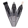 CAFFIA Ear and Nose Hair Trimmer Clipper for Men Women, 3 in 1 Rechargeable Professional Electric Eyebrow and Facial Hair Trimmer with Waterproof Head Double-Edge Stainless Steel Blade view 1