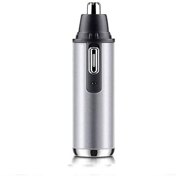 CAFFIA Ear and Nose Hair Trimmer Clipper for Men Women, 4 in 1 USB Rechargeable Professional Electric Eyebrow and Facial Hair Trimmer with Waterproof Head Double-Edge Stainless Steel Blade