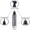 CAFFIA Ear Nose Hair Trimmer for Men Women Rechargeable Electric Facial Hair Trimmer,Professional Waterproof for Nose Ear, Wet/Dry Nose Hair Clipper, Stainless Steel Rotation Head view 4