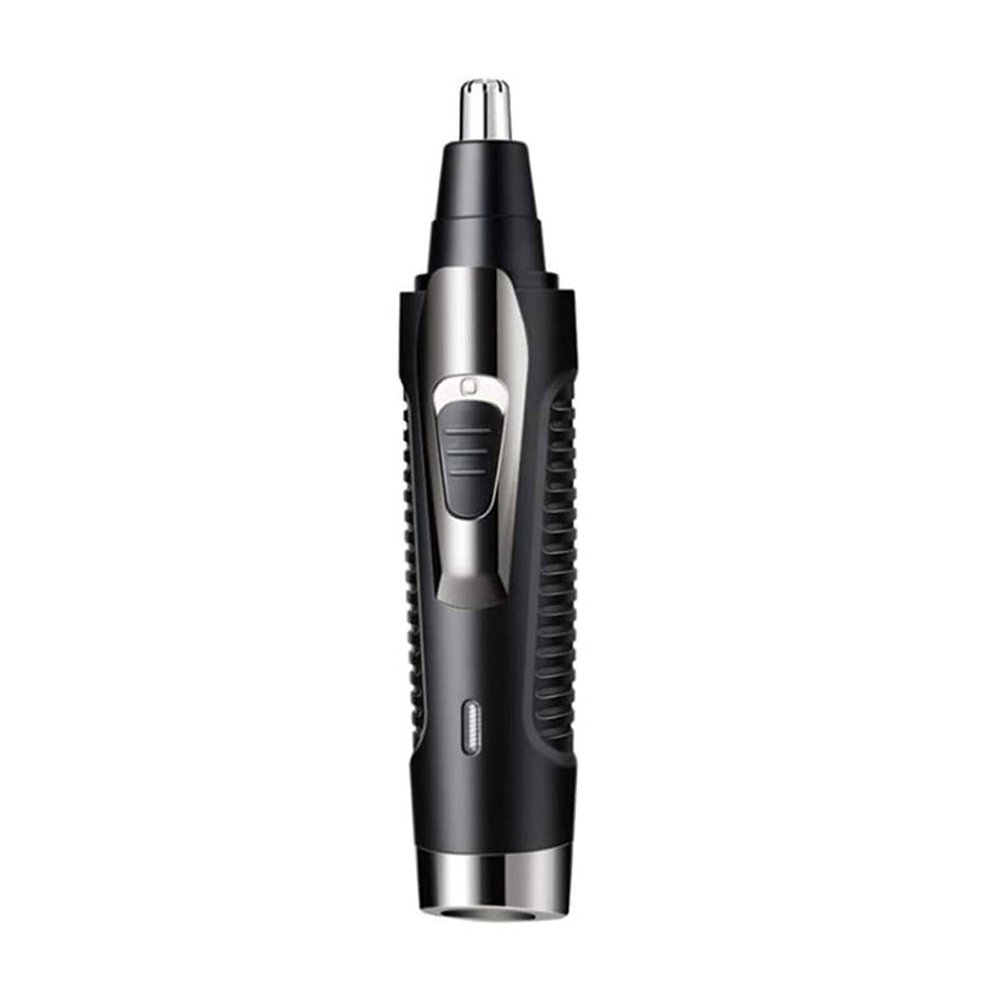 CAFFIA Ear and Nose Hair Trimmer Clipper - Professional Painless Ear and Facial Hair Trimmer for Men and Women, Rechargeable, Waterproof Dual Edge Blades for Easy Cleansing