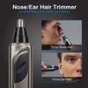 CAFFIA Ear and Nose Hair Trimmer Clipper - Professional Painless Eyebrow and Facial Hair Trimmer for Men and Women, IPX7 Waterproof Blades for Easy Cleansing view 2