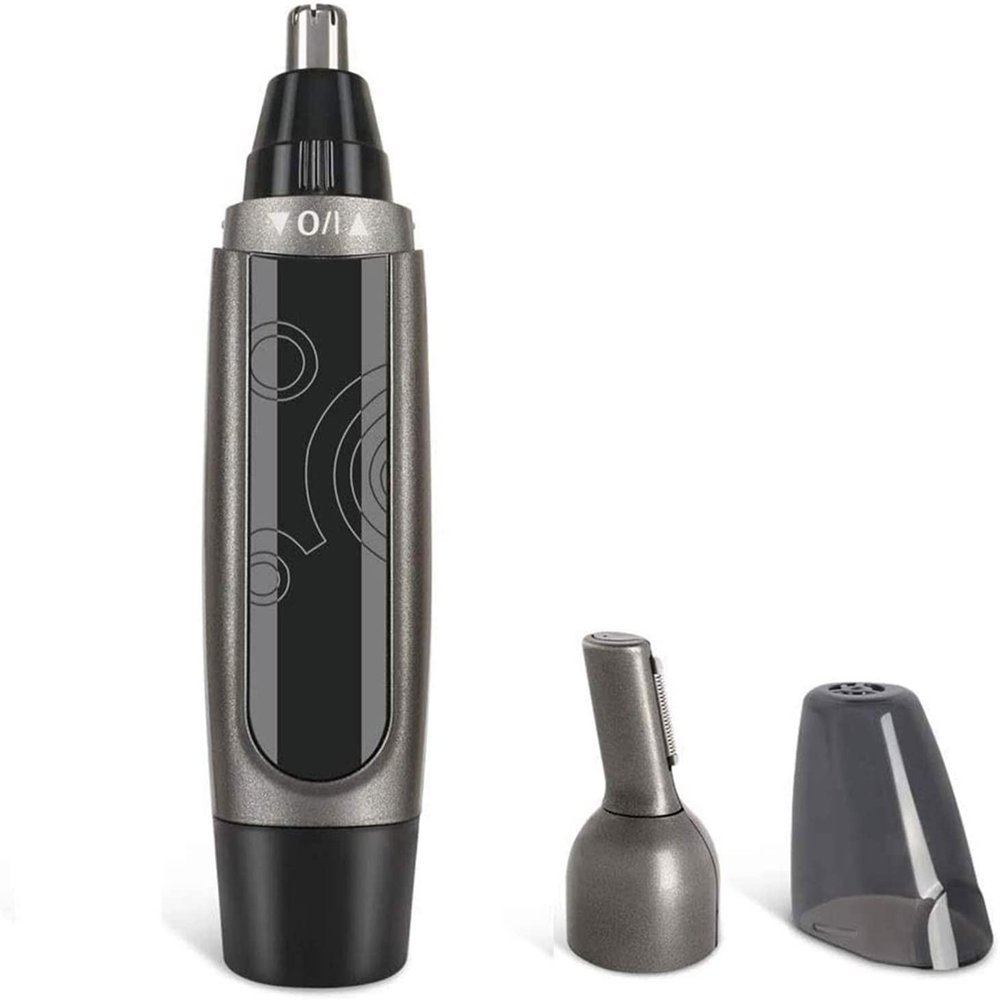 CAFFIA Nose Hair Trimmer for Men and Women, Painless Nose Hair Remover, Electric Waterproof Mens Nose Clippers