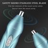CAFFIA Nose Hair Trimmer, USB Rechargeable Ear and Nose Hair Trimmer for Men Professional Painless Nose Hair Remover, Mens Grooming Kit with Electric Ear Hair Trimmer view 2