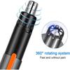 CAFFIA Nose and Ear Hair Trimmer,USB Rechargeable Nose Hair Trimmer,Professional Painless Ear Nose Hair Trimmer Clippers for Men and Women,Waterproof Dual Edge Blades for Easy Cleaning (Gray) view 4