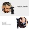 CAFFIA Ear and Nose Hair Trimmer for Men & Women, 4 in 1 Electric Eyebrow Trimmer Painless Nose Clippers Facial Hair Remover Waterproof with Dual Edge Blades view 4