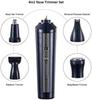 CAFFIA Ear and Nose Hair Trimmer Professional USB Rechargeable Nose Trimmer for Men and Women Ear Eyebrow Facial Hair Trimmer Body Grooming Kit IPX7 Waterproof Dual Edge Blades for Easy Cleansing view 3