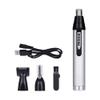 CAFFIA Ear and Nose Hair Trimmer Professional Painless Eyebrow Facial Ear Hair Trimmer Clipper for Men and Women, IPX7 Waterproof Dual Edge Blades for Easy Cleansing view 1