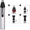 CAFFIA Ear and Nose Hair Trimmer Professional Painless Eyebrow Facial Ear Hair Trimmer Clipper for Men and Women, IPX7 Waterproof Dual Edge Blades for Easy Cleansing view 3