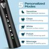 Sonic Electric Toothbrush for Adults and Kids - Rechargeable Sonic Toothbrush with 8 Brush Heads, 120 Days of Use with 3-Hour Fast Charge, 5 Modes with 2 Minutes Built in Smart Timer, Gift for Family view 4