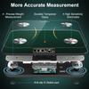 INSMART Scales for Body Weight, Bluetooth Body Fat Scales, Smart Digital Bathroom Weight Weighing Composition Analyzer with Smart APP, Body Composition Fitbit Scales for Fitness, BMR, BMI,etc. Green view 4
