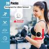 Freestyle Libre 2 Sensor Covers Waterproof - 20 Packs Freestyle Libre Sensor Cover, Adhesive Patches, CGM Patches Without Glue by YOUSHARES (Black) view 4