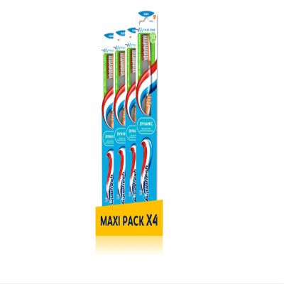 Aquafresh Dynamic Adult Toothbrush, 4 Pack
