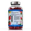 Biotin Gummies 10,000mcg  150 Vegan Vitamins - Natural Strawberry Flavoured Two Yummy Gummy Daily Dose - Supports Normal Skin & Hair Growth - Chewable - No Artificial Sweeteners  UK Made view 3