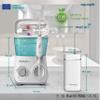 Aquapik Duo Pack Dental Irrigators Aquapik 100 Table Top Includes: 8 Nozzles, 10 Levels and Aquapik Mini, Portable Irrigator, Includes: 4 Nozzles, 5 Modes of Use (White) view 2