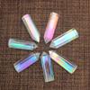 JUKUCKV Natural white clear Quartz Crystal Wand Point Healing Stone Mineral Titanium Angel Aura Hexagonal Treatment Stone Energy Therap Spiritual support (Color : 1pcs, Size : Approx50-80mm) view 2