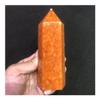 JUKUCKV 1pc Natural Crystals Quartz Sunstone Tower Point Energy Reiki Stones Room Home Office Aquarium Decoration Accessories Gemstone Spiritual support (Size : 500-550g) view 2