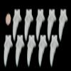 10 x edible 3D Extra large Shooting Stars, icing toppers, cake cupcakes decorations (Honey Gold) view 1