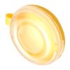 Tnfeeon Storage Box for Denture Braces, Orthodontic Dustproof Holder for Home (Yellow) view 2