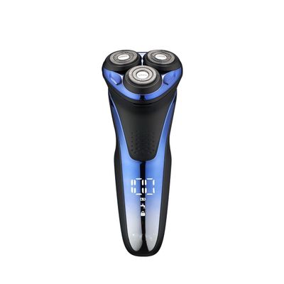 Electric Razor for Men, Professional Electric Shaver Razor Waterproof Beard Trimmer Rotary 3D Floating Shaving Rechargeable Electric Shaver for Men