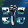 Electric Razor for Men, Professional Electric Shaver Razor Waterproof Beard Trimmer Rotary 3D Floating Shaving Rechargeable Electric Shaver for Men view 3