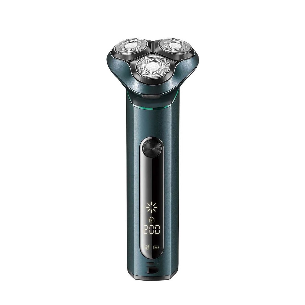 JQUAL Electric Razor for Men, Shaver Waterproof Razor Professional Beard Trimmer Electric Shaving Machine Rotary 3D Floating Razors For Shaving Men