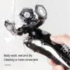 JQUAL Electric Razor for Men, 4 IN 1 Electric Shaver For Men 4D Electric Beard Trimmer USB Rechargeable Professional Hair Trimmer Hair Cutter Adult Razor For Men view 4