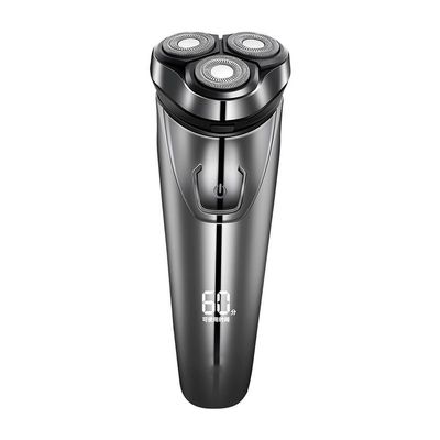 JQUAL Electric Razor for Men, Razor Rotary 3D Floating Heads Rechargeable Strong Waterproof Mens Electric Shaver Beard Trimmer Wet & Dry
