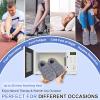 SUZZIPAD Microwavable Heated Slippers and Feet Warmer for Cold Day, Foot Warmers for Bed, Microwave Slipper for Discomfort Reduction, Soothing Ankle Fatigue, L, Unscented view 4