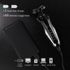JQUAL Electric Razor for Men, Electric Razor Rechargeable Electric Shaver For Men Wet & Dry 4D Floating Heads Shaving Machine Beard Trimmer Hair Clipper view 4