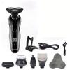 Electric Razor for Men, 5 in 1 Electric Razor Electric Shaver Hair Cutting Shaving Machine for Men Clipper Beard Trimmer Rotary Shaver Fast Charging view 1