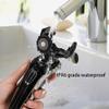Electric Razor for Men, 5 in 1 Electric Razor Electric Shaver Hair Cutting Shaving Machine for Men Clipper Beard Trimmer Rotary Shaver Fast Charging view 4