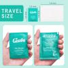100 Pcs Wet Wipes Flushable Wet Wipes Individually Wrapped Travel Unscented Wet Wipes Flushable Toilet Tissue Travel Wet Wipes Aloe Vera, Adult Wet Wipes view 2