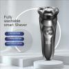 JQUAL Electric Razor for Men, Electric Shaver For Men Beard Trimmer Machine Shaving Electric Razor Trimmer Beard Shaving Machine With 3 Cutter Heads view 2