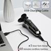 JQUAL Electric Razor for Men, Electric Shaver Waterproof Fast Charging Men's Shaver Rechargeable Electric Razor Beard Trimmer Shaving Machine (Color : 4 in 1 A Double head) view 4