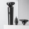 JQUAL Electric Razor for Men, Multi-Functional Electric 3-in-1 Shaver Nose Hair Sideburns Trimmer USB Charging Interface Beard Shaver view 1