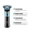 JQUAL Electric Razor for Men, Electric Shaver Professional Razor Shaving Machine Barber Waterproof Shaving Beard LED Display Beard Trimmer for Men view 3