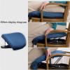 Samnuerly Portable Lifting Seat, Lifting Cushion Seat Pad with Rising Aid, Elderly Sofa Support Pad Lift Chair view 2