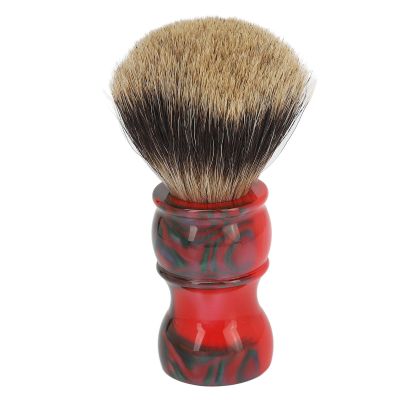 Portable Ergonomic Beard Brush, Soft Rugged Easy Clean Barber Brush, Durable Long Lasting, Unique Vintage Style for Home Barbershop Use