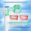 Replacement Toothbrush Heads Compatible with Philips Sonicare10 Pack Soft Replacement Electric Brush Head for 4100 5100 6100 HX9023/65 W Optimal Plaque Control Snap-on System view 4