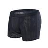 MECKOZ 3 Pack Men's Magnetic Therapy Underwear Tourmaline Health Care Boxer Briefs Mesh Modal Shorts Improving Male Power(Black,XXL) view 1