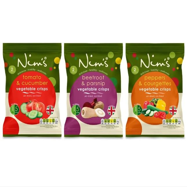 Nim's Selection Box - Vegetable Crisps 12packs