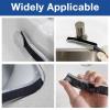 6-piece gap cleaning brush Crack cleaning brush, gap cleaning brush with handle, manual tools for cleaning window railings, showers, floors, bathroom, and kitchen gaps view 2