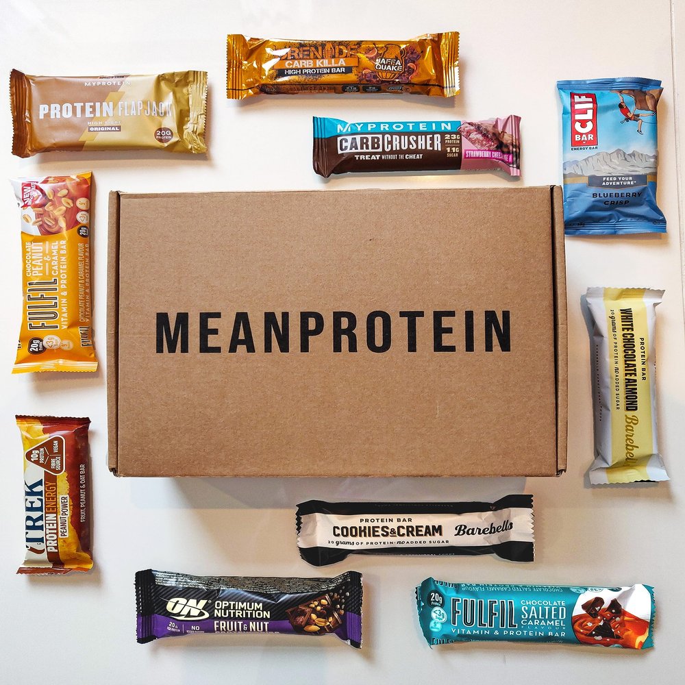10 Protein Snack & Bars Box