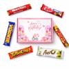 Birthday Gifts for Women  Pink Chocolate Gift Box for Her, Womens Chocolate Gift, 6 Full Size Bars, Letterbox Present view 4
