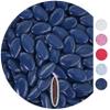 EinsSein 0,5kg Chocolate dragees dark blue giveaways wedding chocolates sweets drages dragees mini favours guests shapes chocolate table hearts party baptism communion confirmation sweet sugared view 1