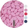 EinsSein 0,5kg Chocolate dragees light pink giveaways wedding chocolates sweets drages dragees mini favours guests shapes chocolate table hearts party baptism communion confirmation sweet sugared view 1