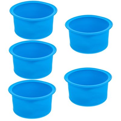 Beaupretty 5pcs Silicone Inner Pot for Wax Warmer Reliable Wax Melting Container Hair Removal Waxing Bowl for Heater and Beauty Tools
