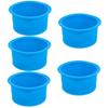 Beaupretty 5pcs Silicone Inner Pot for Wax Warmer Reliable Wax Melting Container Hair Removal Waxing Bowl for Heater and Beauty Tools view 1